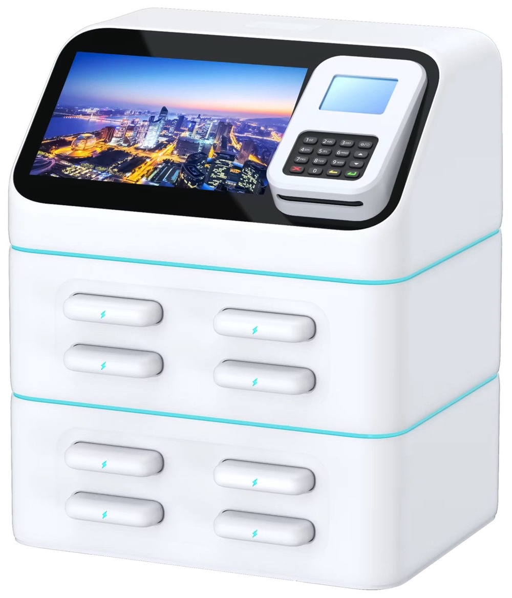 MIDNYXHT charging kiosk, alternate angle